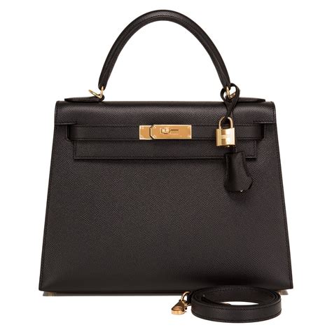 kelly hermes bag black|hermes kelly 28cm price.